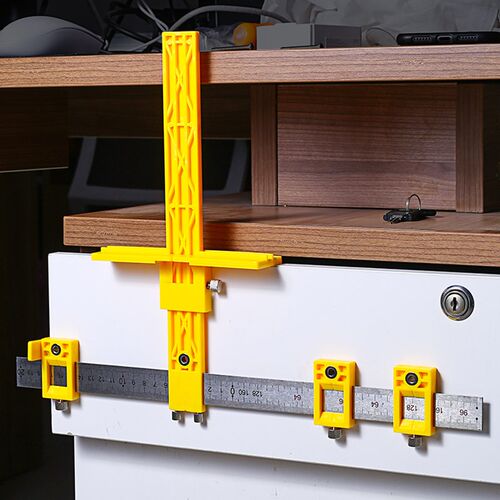 Detachable Hole Punch hand Tool Center Drill Bit Guide Set S