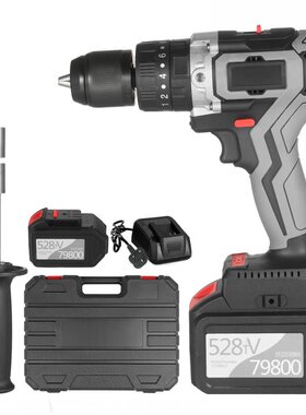 200Nm 21V Cordless Drill Industrial Grade Brushless Impact D