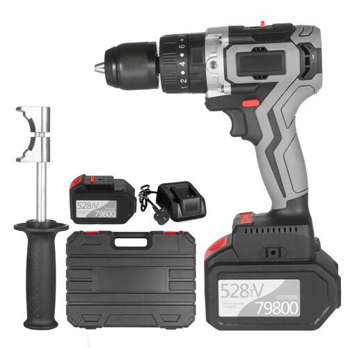 200Nm 21V Cordless Drill Industrial Grade Brushless Impact D