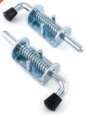 Spring Loaded Latch Pin, 2 Pack 6 Inch Heavy Duty Zinc Coate