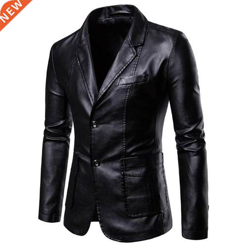 Leather Jacket 2022 Spring and Autumn New Fashion Casual Men