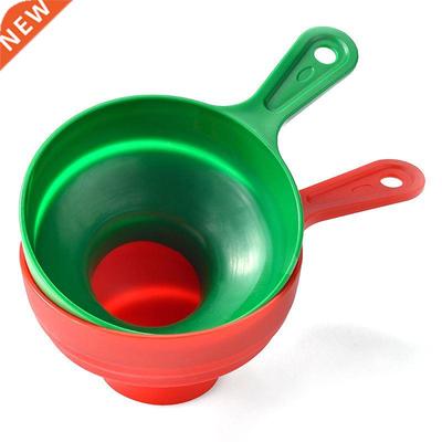 PP Plastic Folding Telescopic Funnel For Wide Mouth And Jars