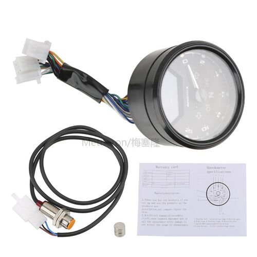 LEEPEE Motorcycle Accessories Speedometer Panel LED Digital