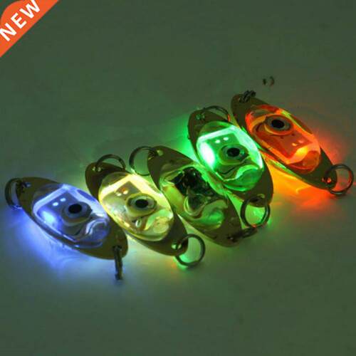 1pc Outdoor Fishing Light 6 cm/2.4 inch Flash Lamp LED Deep