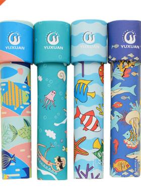 1PCS Toys for Children Random Rotating Kaleidoscope Rotatio