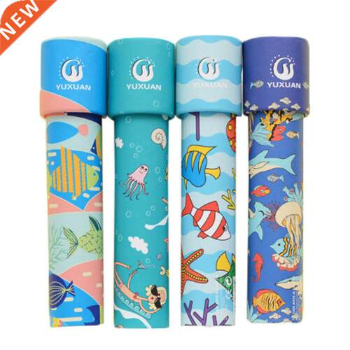 1PCS Toys for Children Random Rotating Kaleidoscope Rotatio
