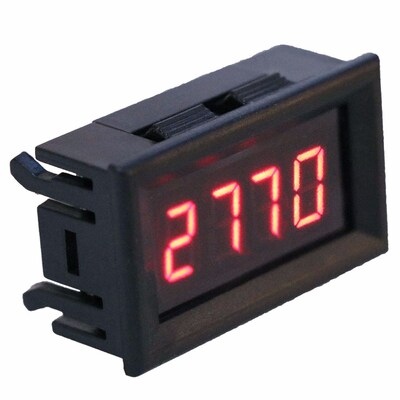 Digital RPM Voltmeter 2 in 1 LED Tachometer Gauge Voltage T