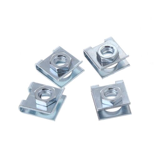 4 Pcs Universal Car License Plate Fastener Retaining Clip Bu