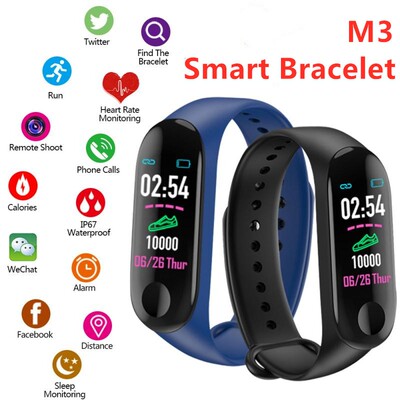 M3 Smart Bracelet Men Fitness Smart Wristband Women Sports T