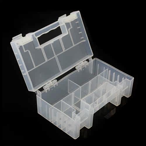 Clear Large Capacity Battery Wear Resistant Holder Storage B