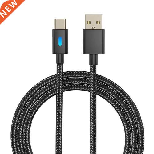 PS5 USB Charging Cable Type-C Braided Cable with Indicator L