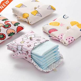Tampon Storage Bag Sanitary Pad Pouch Women Napkin Towel Cos