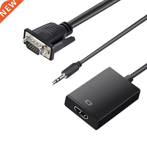 VGA To HDMI-compatible Cable with Cable Audio Power 1080P VG