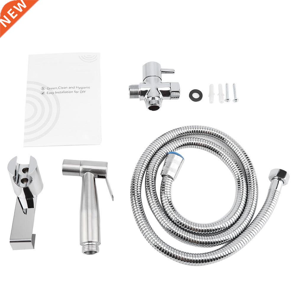 Handheld Toilet Shattaf Bidet Sprayer Set T-Adapter Hose Kit图片