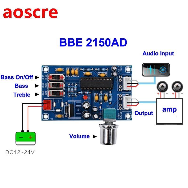 BBE 2150AD Preamp tone Board Audio treble bass adjustment e图片