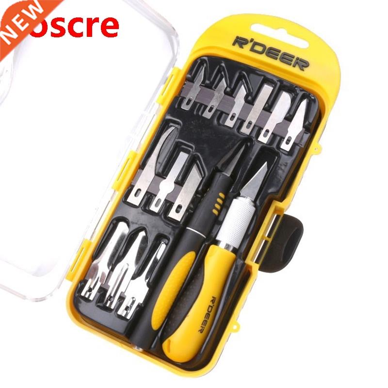 14pcs Combination Carving Knife Wood Carving Knife it Cra