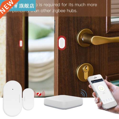 1/2/3/4/5Pcs Door Magnetic Sensors WiFi Door Sensor Alarm Wi