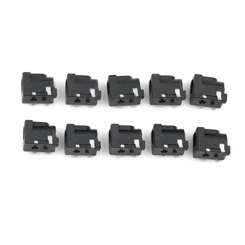 10Pcs Round the Needle DC-050 DC Power DC005 5.5*2.1mm 2.1
