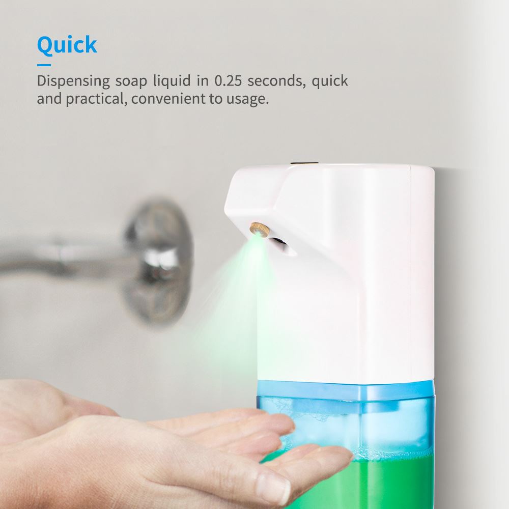 Automatic Soap Dispenser Sprayer Nozzle 250ml Bathroom Touch