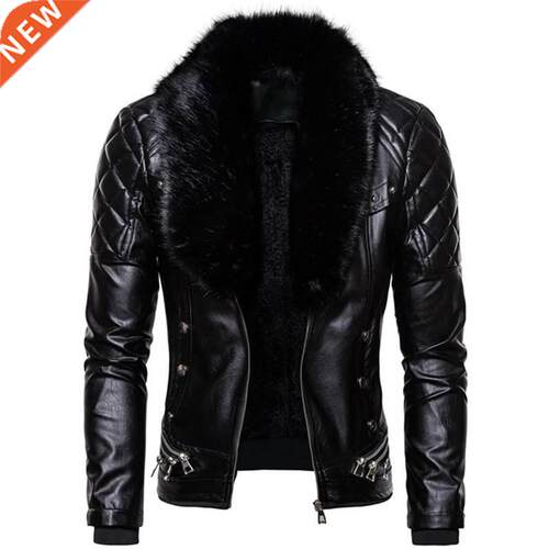 2021 New Design Motorcycle Bomber Add Wool Leather Jacket Me