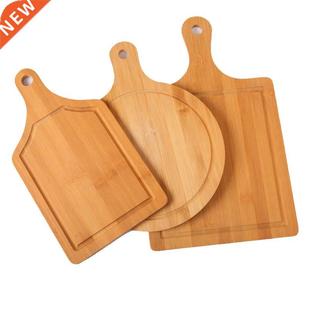New Round Wooden Cutting Board Kitchen Cutting Board With Ha