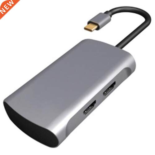 Type-c To HDMI-compatible Conversion Cable Dual HDMI-compati