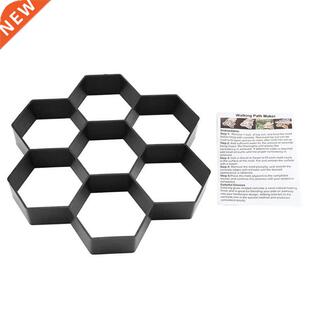 1Pc DIY Garden Path Maker Mold Concrete Stepping Stone Cen