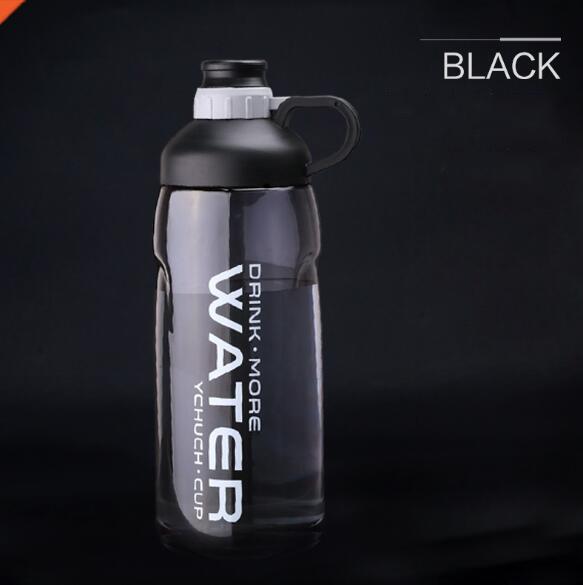 2000ml Large Capacity Water Bottles BPA Free Gym Fitness Dri