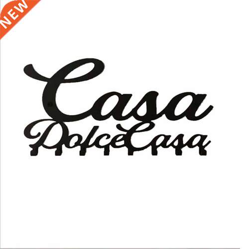 Key Hol for Wall Mount Casa Dolce Casa (7 Hook Rack),Meta