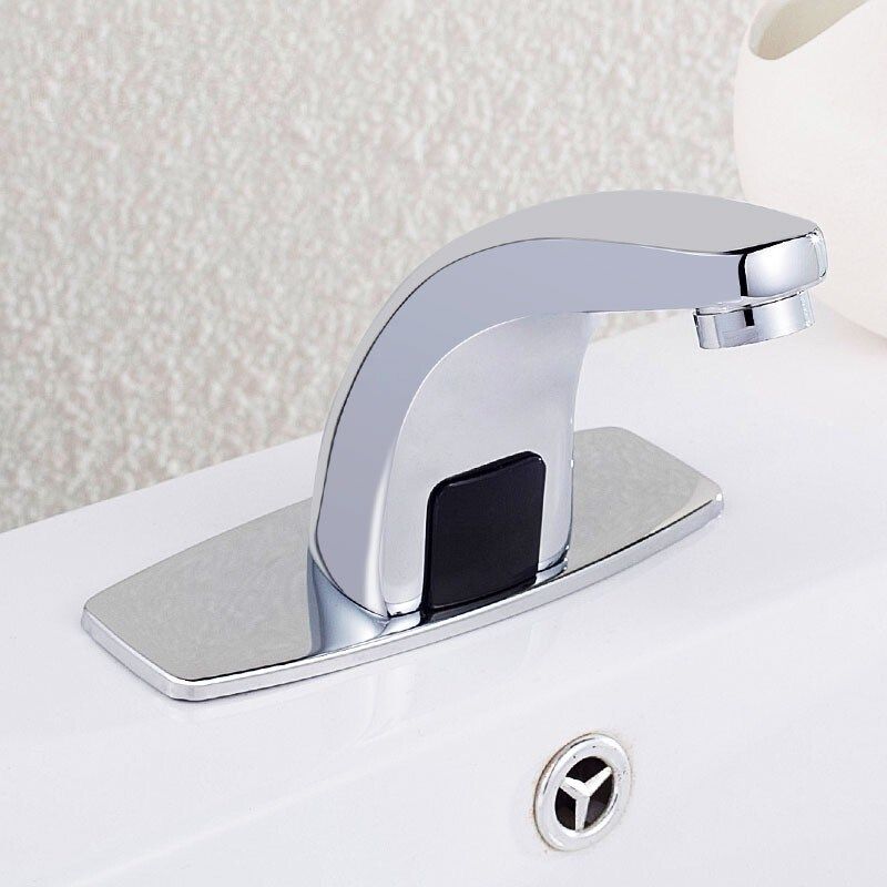 sensor faucet deck mount smart touch hands free inductive wa