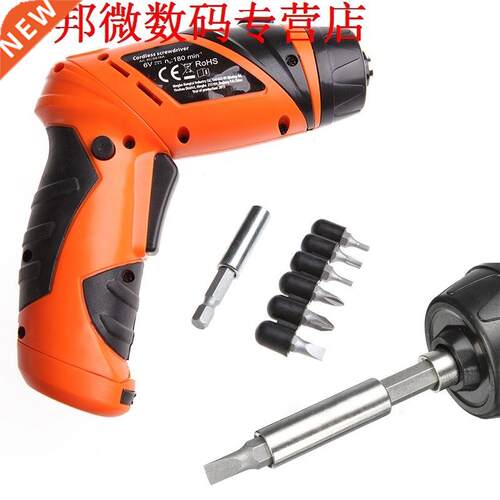 6V Screwdriver Drill Battery Operated Cordless
