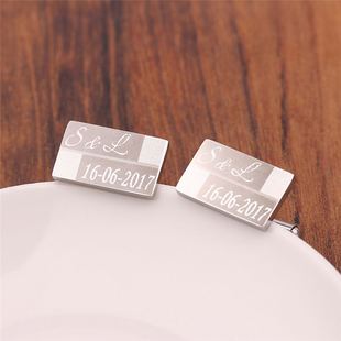 Custom men's and women's French shirt cuff links,  p