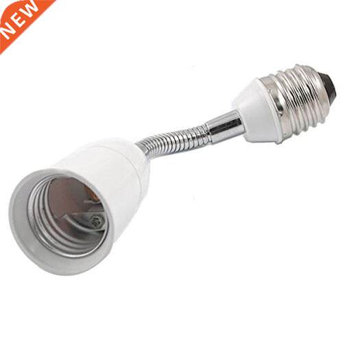 E27 to E27 Flexible Gooseneck Extension Bulb Socket Adapter