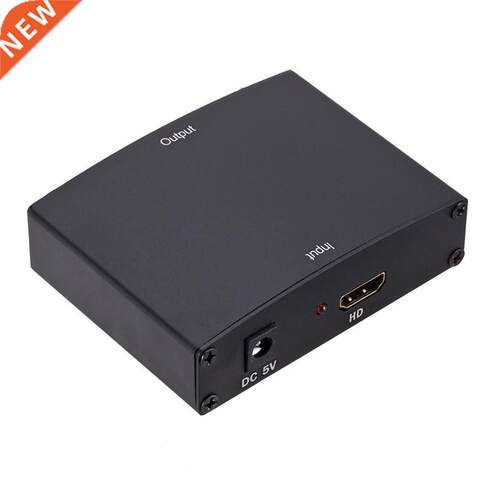 HDMI-compatible To RGB Component Converter 1080P HD 5 RCA YP