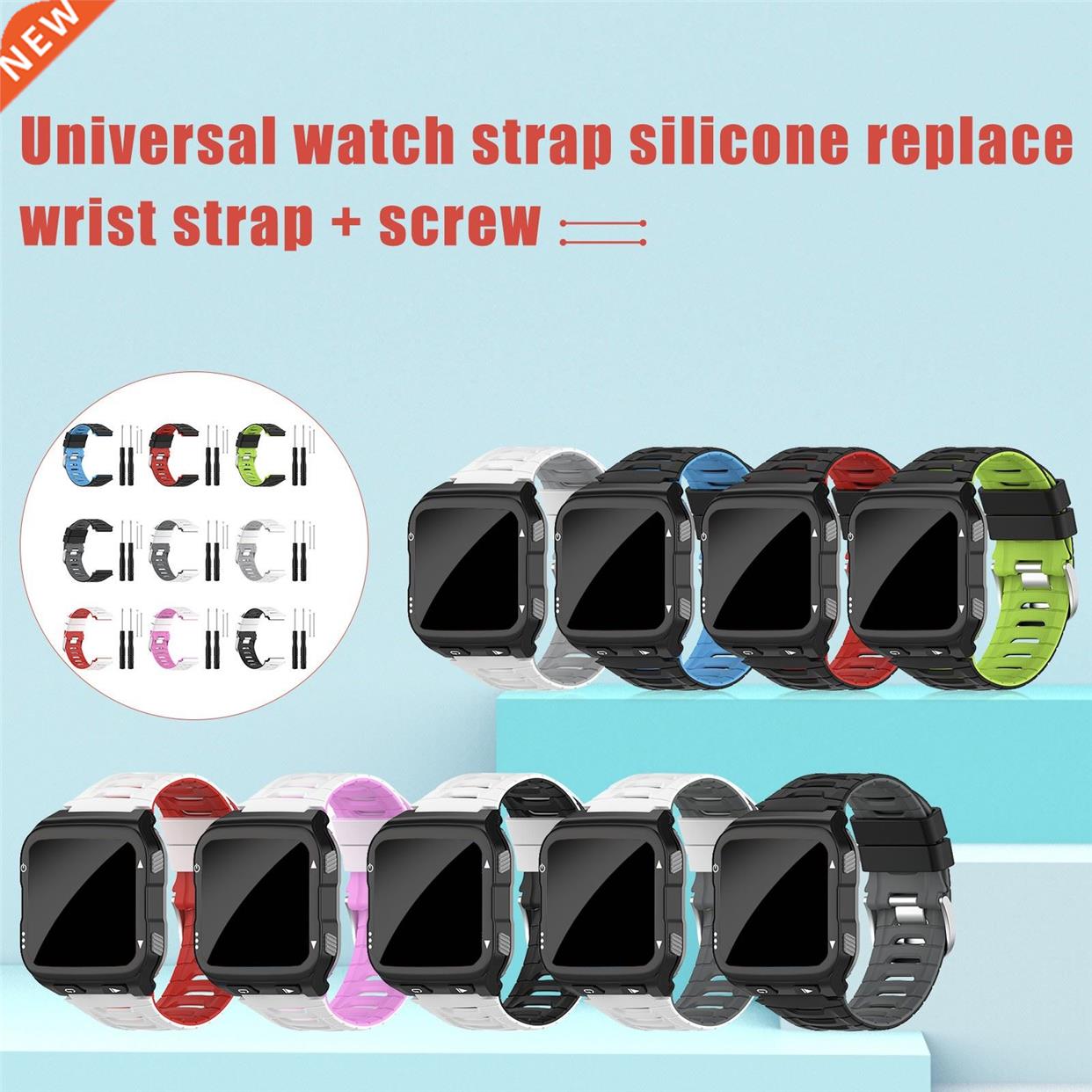 Strap For Garmin Forerunner 920XT Steel Buckle Smart Watch W