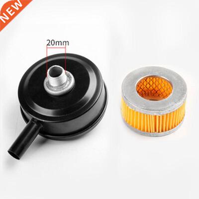 Thread Metal Air Compressor Parts Intake Filter Noise Muffl
