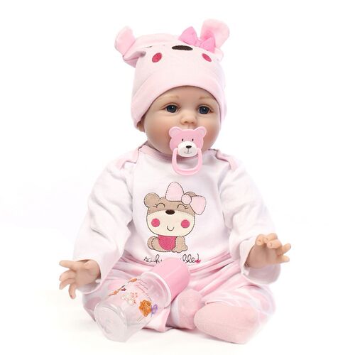 Silicone Reborn Baby Simulation Doll Newborn Babies Doll Rea
