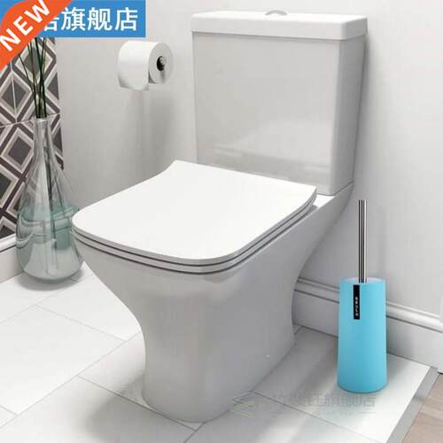 Simple Design Toilet Brush With Holder Duty Stainless Steel