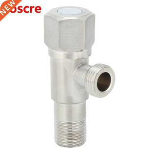G1/2in Stainless Steel Brushed Water Angle Valve Faucet Toil