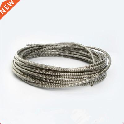 GTBL 5mm Dia Steel PVC Coated, Flexible Wire Rope Cable 10