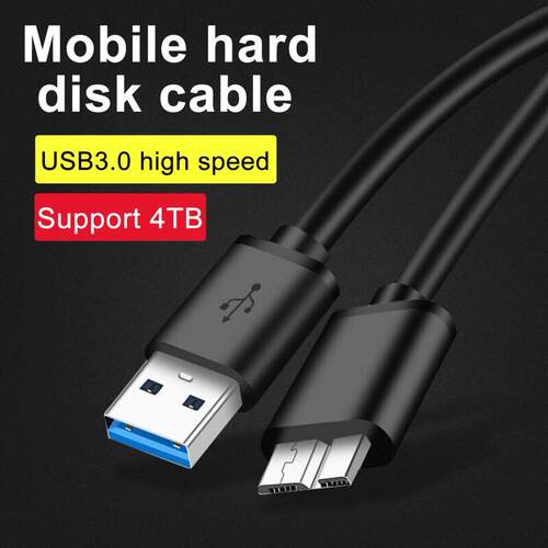 Hard Drive Cable Stable Plug Play PVC USB 3.0 to Micro B a
