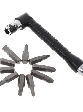 6.35mm Hand Tool L-shape Universal Socket Wrench Double Head