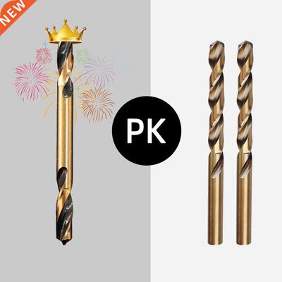 HSS Double End Twist Drill Bits Set with Cobalt for Metal/St