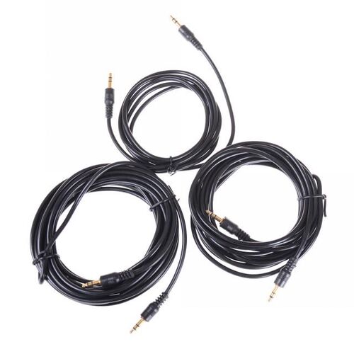 3.5mm Male To 3.5mm Jack Male AUX Audio Stereo Headphone Cab
