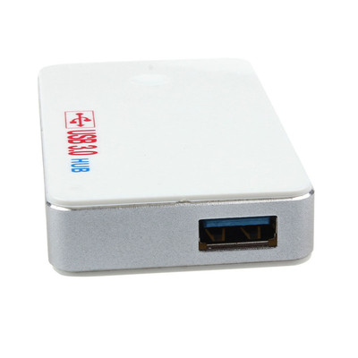 Micro 4 Port 5Gbps USB 3.0 Hub for PC Laptop Computer