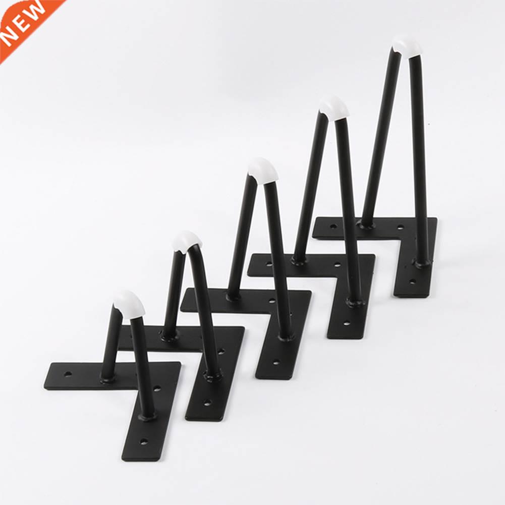 4pcs 10-40cm Iron Table Legs for Furniture Foot Metal Black