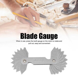 Screw Thread Pitch Gauge Metric Inch Integral Blade Measurin