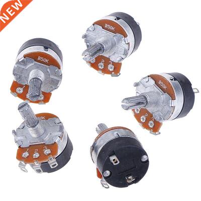 5pcs WH138-1 Potentiometer With Switch Dimmer Switch Adjusta