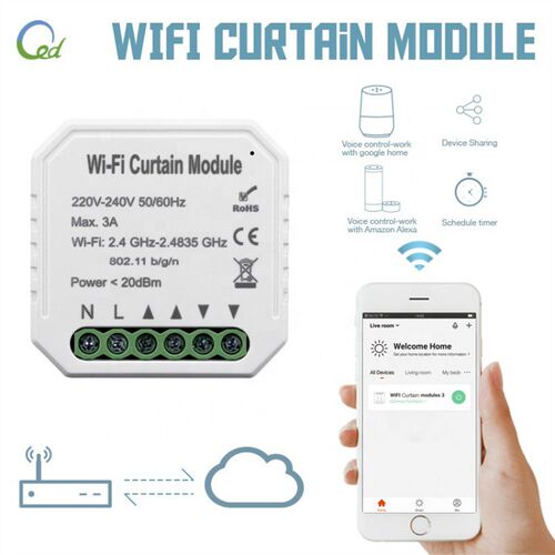 Tuya Intelligent Life WiFi Curtain Switch Module Smart Home
