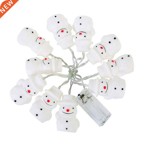 10LED Snowman Christmas Xmas Fairy String Light Party Decor